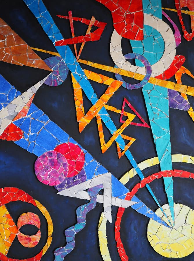 Abstract Mosaik
